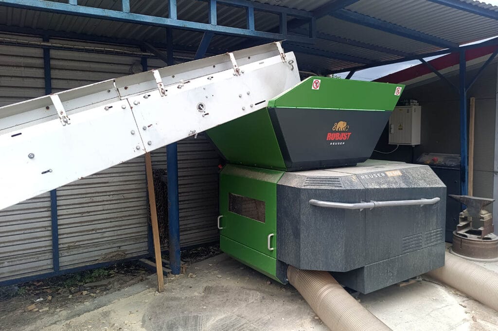 Robust SD 900 30 kW od 4waste dla firmy L-Wood